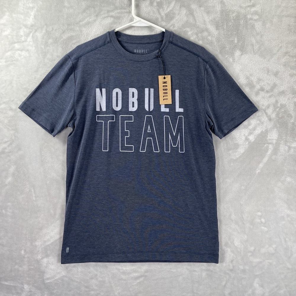 NoBull T-Shirt mens Medium Team Graphic Athletic Performance Active Training NWT